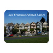 San Francisco Painted Ladys #4 Magnet (Horizontal)