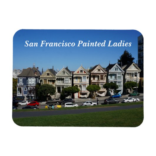 San Francisco Painted Ladys #4 Magnet (Horizontal)