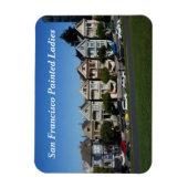 San Francisco Painted Ladys #4 Magnet (Vertikal)