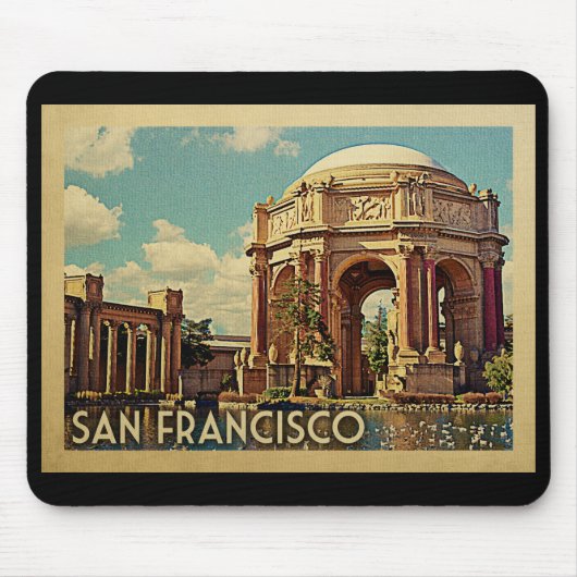 San Francisco Palace California Mousepad (Vorne)