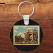San Francisco Palace California Schlüsselanhänger (Vorderseite)