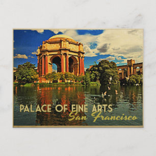 San Francisco Palace der Schönen Künste Postkarte