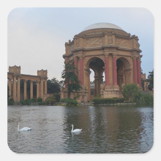 San Francisco Palace of Fine Arts #5 Stickers (Vorderseite)