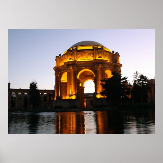 San Francisco Palace of Fine Arts Poster (Vorne)