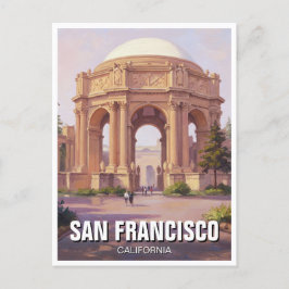 San Francisco Palace of Fine Arts Postkarte