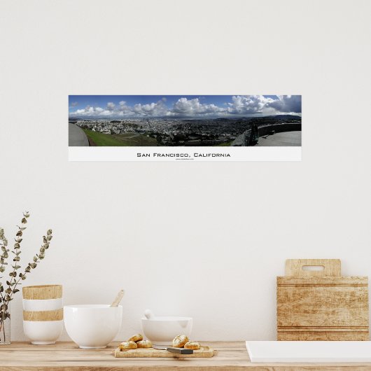 San Francisco Panorama Poster (Küche)