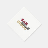 San Francisco Paper Napkins Serviette (Ecke)
