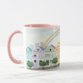 San Francisco Pastel Anstrich Ladys Tasse (Links)