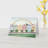 San Francisco Pastel Painted Ladys Blank Card Karte (Gelbe Blume)