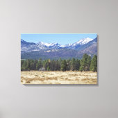 San Francisco Peaks gepackte Leinwand (Vorderseite)