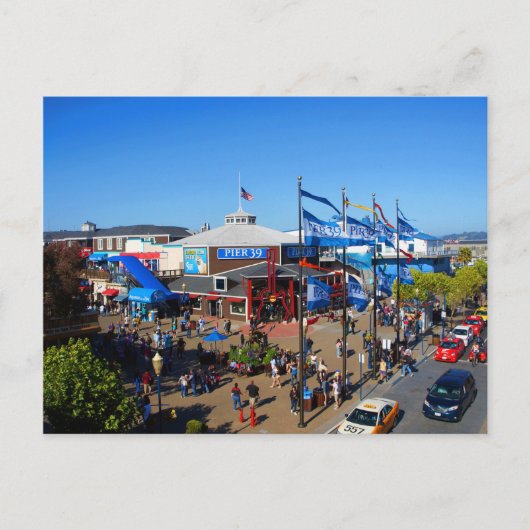 San Francisco Pier 39 #12-1 Postkarte (Vorderseite)