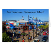 San Francisco Pier 39 #12-2 Card (Vorderseite (Horizontal))
