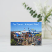 San Francisco Pier 39 #12-2 Postkarte (Stehend Vorderseite)