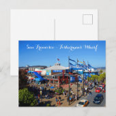 San Francisco Pier 39 #12-2 Postkarte (Vorne/Hinten)