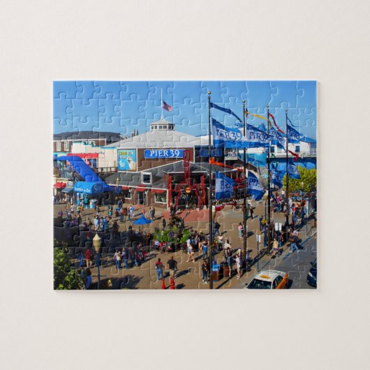 San Francisco Pier 39 #12 Jigsaw Puzzle (Horizontal)