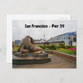 San Francisco Pier 39 #13 Postkarte (Vorne/Hinten)