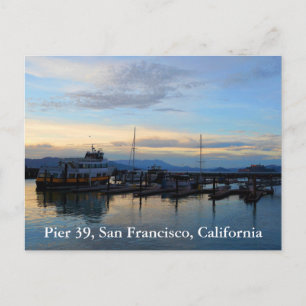 San Francisco Pier 39 #1 Postkarte