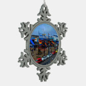 San Francisco Pier 39 Preis #1 Snowflake Ornament (Links)