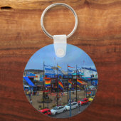 San Francisco Pier 39 Pride #1 Schlüsselanhänger (Vorderseite)