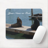 San Francisco Pier 39 Sea Lions #3 Mouse Pad Mousepad (Mit Mouse)