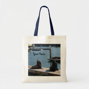 San Francisco Pier 39 Sea Lions #3 Tote Bag Tragetasche