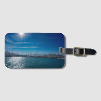 San Francisco Pier 39 Wasserfront-Fotografie Gepäckanhänger