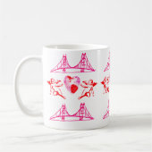 San Francisco Pink Cupids Kaffeetasse (Links)