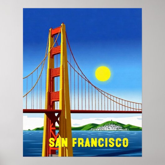San Francisco Plakat (Vorne)
