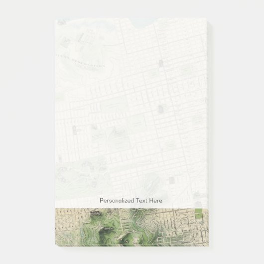 San Francisco Post-it Klebezettel (Vorderseite)