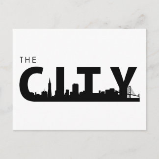 San Francisco Postcard Postkarte