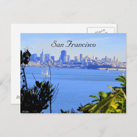 San Francisco - Postcard Postkarte (Vorne/Hinten)
