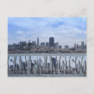 San Francisco Postcard Postkarte