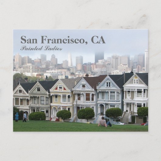 San Francisco Postcard! Postkarte (Vorderseite)
