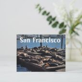 San Francisco Postcard Postkarte (Stehend Vorderseite)