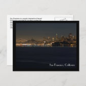 San Francisco Postcard Postkarte (Vorne/Hinten)