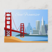San Francisco Postcard Postkarte (Vorderseite)