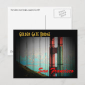 San Francisco Postcard Postkarte (Vorne/Hinten)