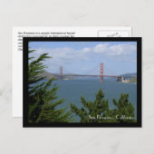 San Francisco Postcard Postkarte (Vorne/Hinten)