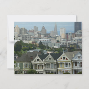 San Francisco Postcard Row City Scene Fotografie