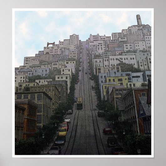 San Francisco Poster (Vorne)