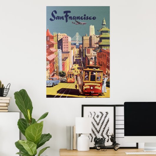 San Francisco Poster (Heimbüro)