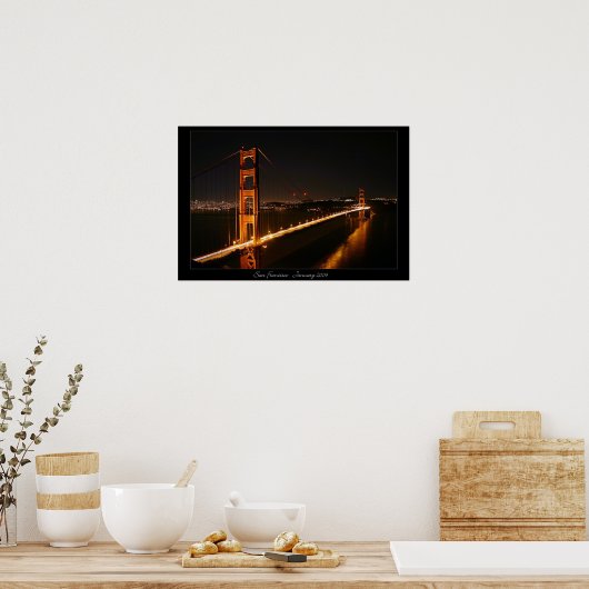 San Francisco Poster (Küche)
