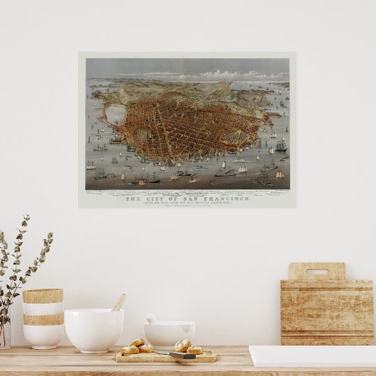 San Francisco Poster (Küche)