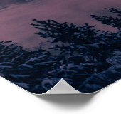 San Francisco Poster mit Golden Gate Bridge (Ecke)