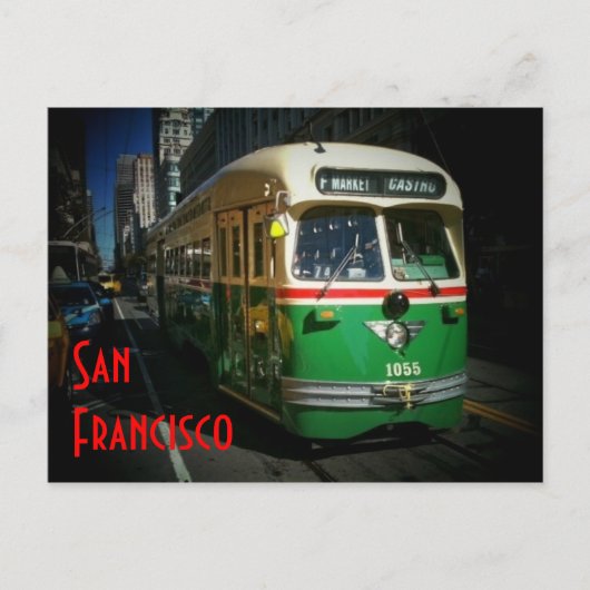 San Francisco Postkarte (Vorderseite)