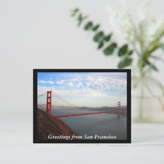 San Francisco Postkarte (Stehend Vorderseite)