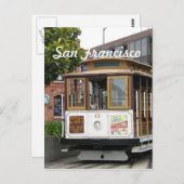San Francisco Postkarte (Vorne/Hinten)