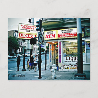 san francisco postkarte