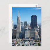 San Francisco Postkarte (Vorne/Hinten)