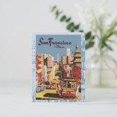 San Francisco Postkarte (Stehend Vorderseite)